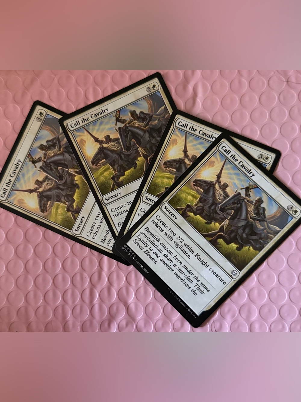 Call the Cavalry - White Card (Set of 4)